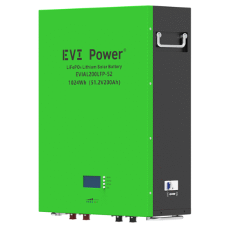 10,240Wh Wall Mount Lithium Battery Pack